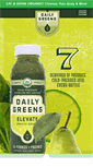 Mobile Screenshot of drinkdailygreens.com